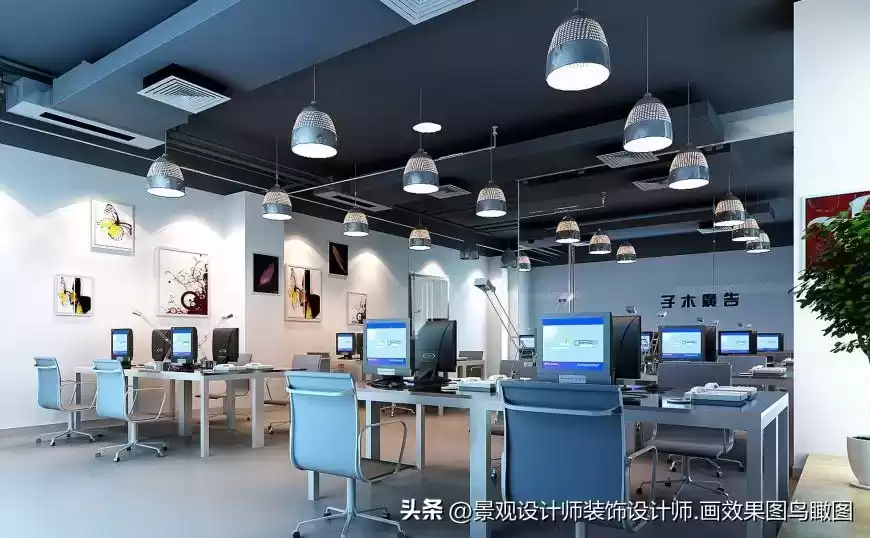 创意引爆点：广告公司办公室设计案例效果图全揭秘